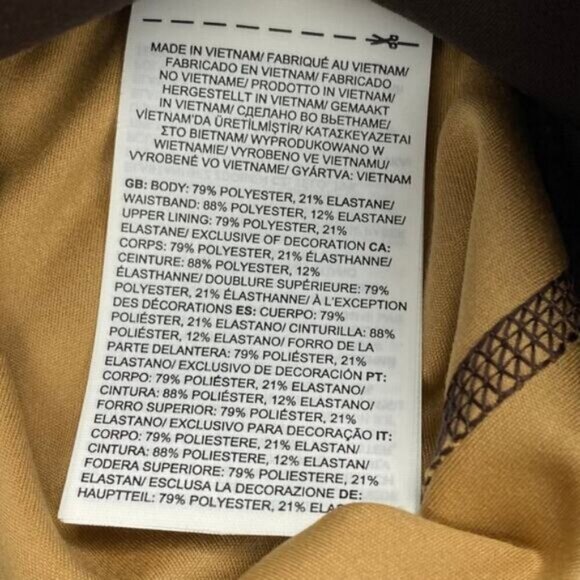 The North Face Women's Dune Sky 7/8 Tights In Almond Butter Small - Picture 3 of 7